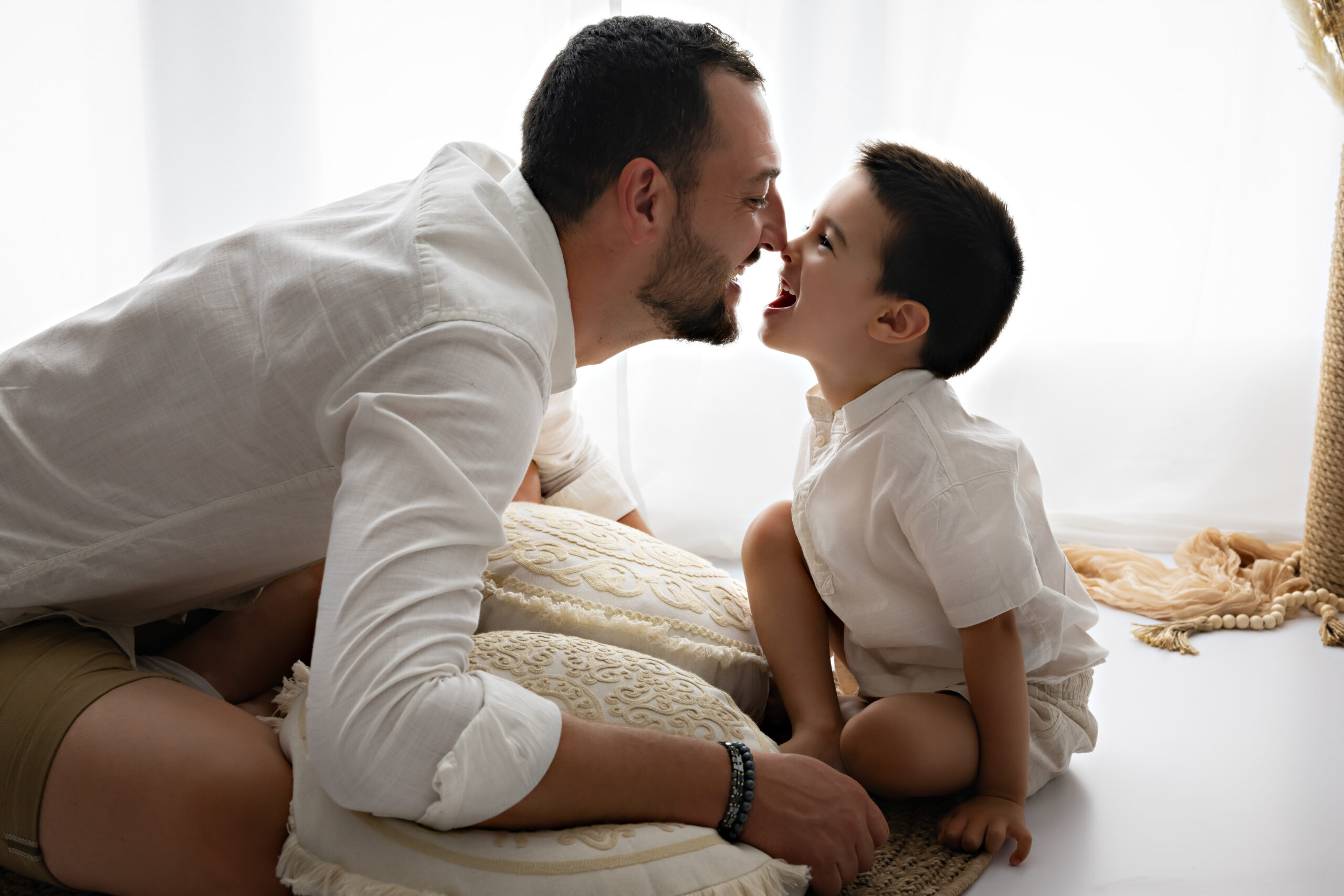 Фотография на баща и син